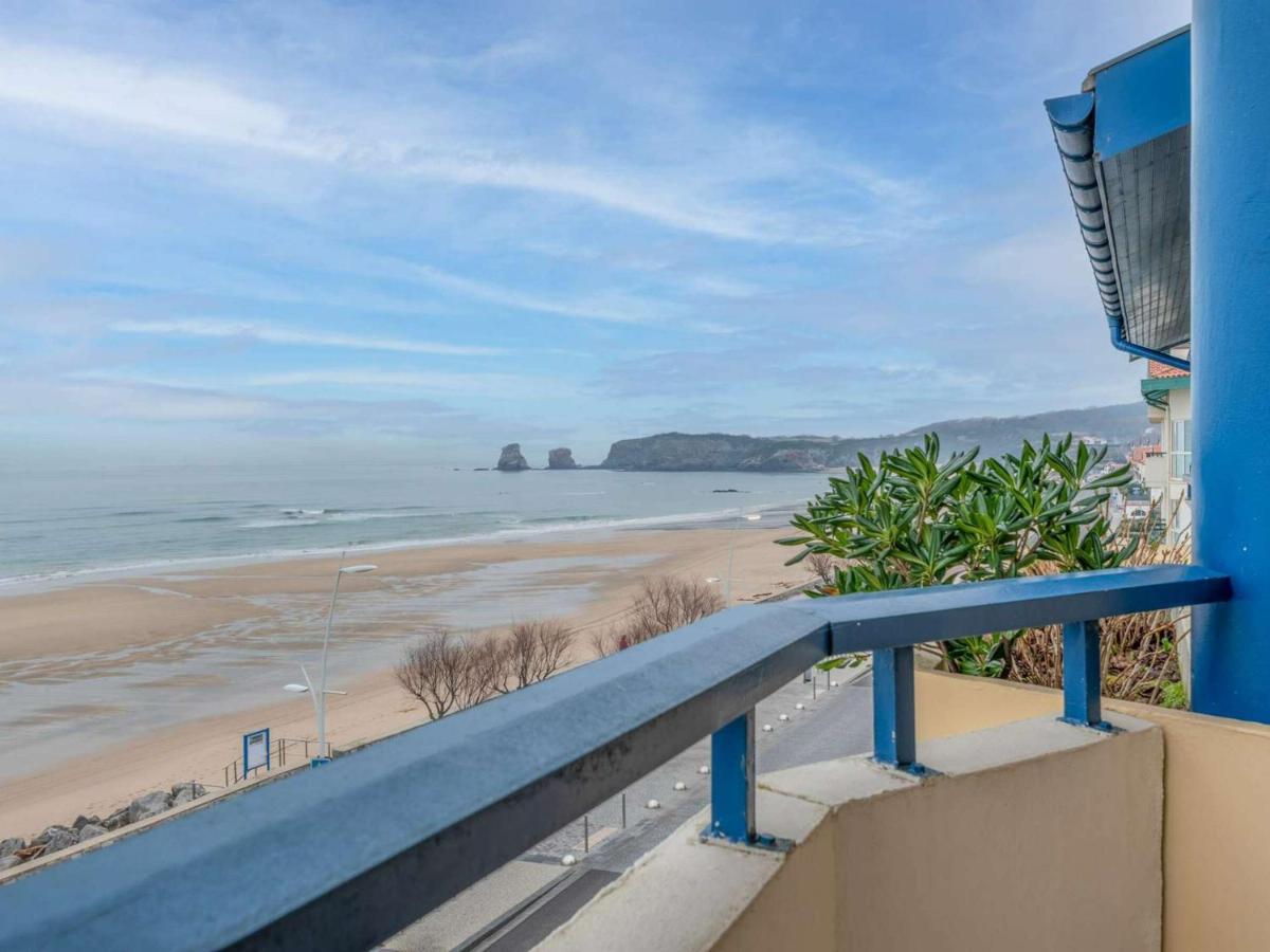 Appartement Rustique Face A La Mer A Hendaye Avec Balcon - Fr-1-2-294 Экстерьер фото