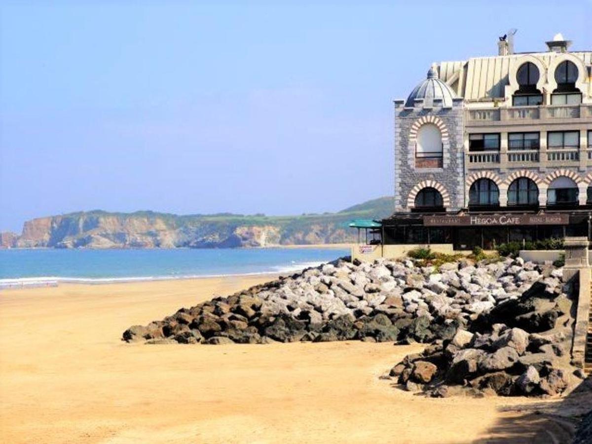 Appartement Rustique Face A La Mer A Hendaye Avec Balcon - Fr-1-2-294 Экстерьер фото